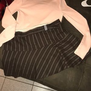 Vintage XOXO pleated schoolgirl style mini skirt